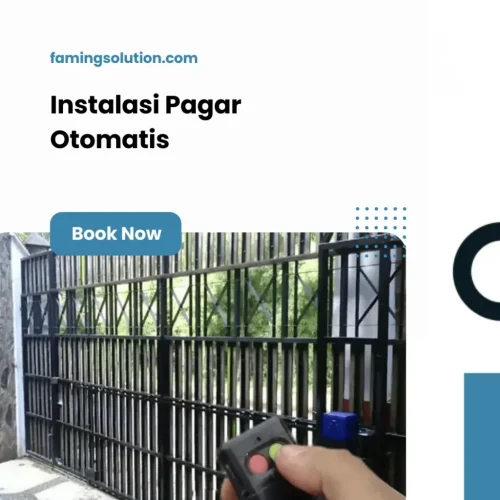Instalasi pagar otomatis