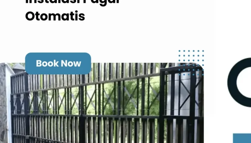 Instalasi pagar otomatis